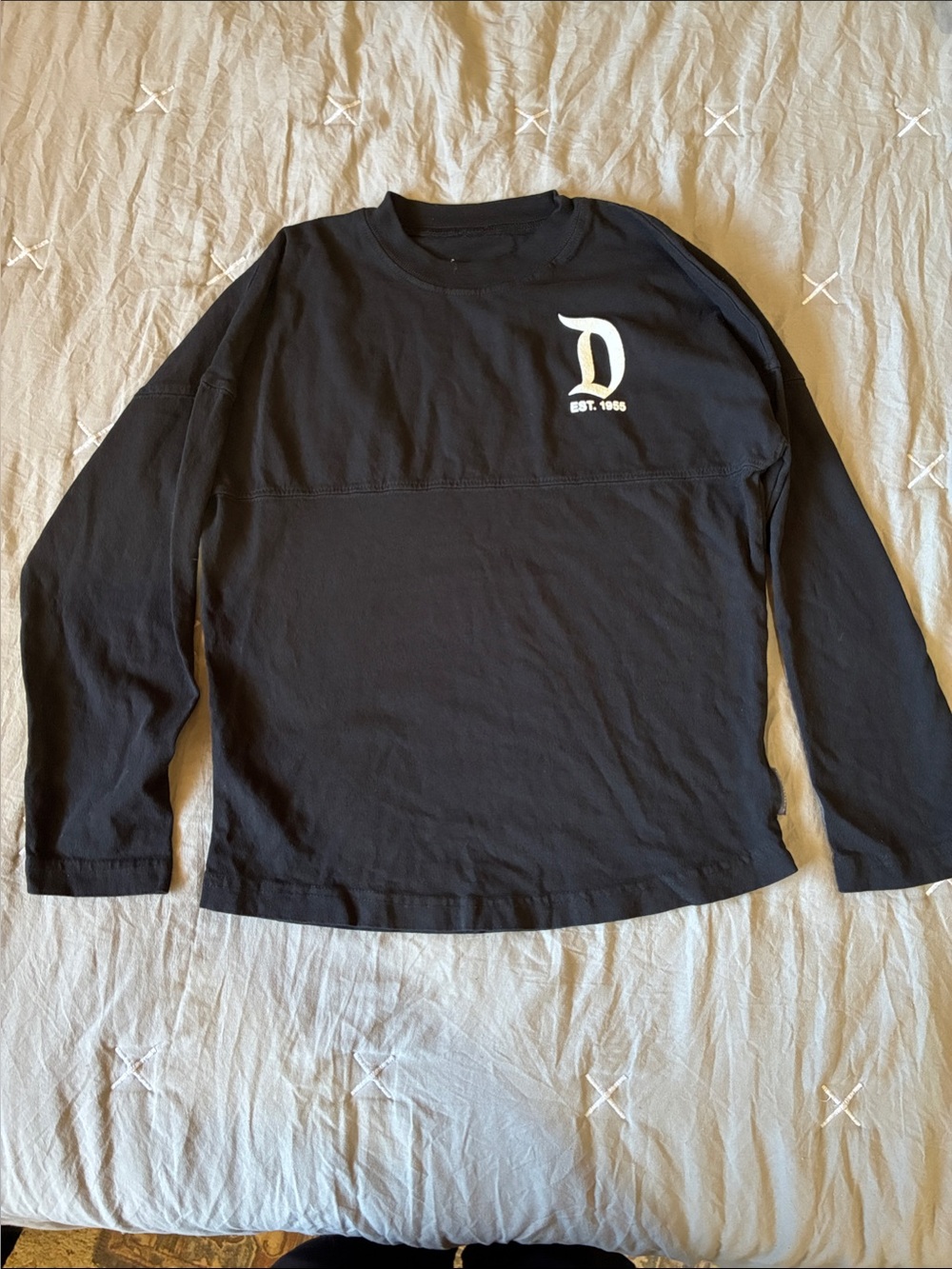 Disney Black Long Sleeve Tee